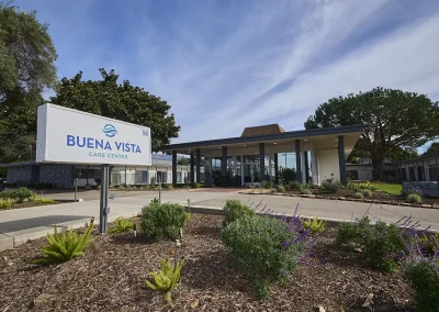 The front entrance to Buena Vista